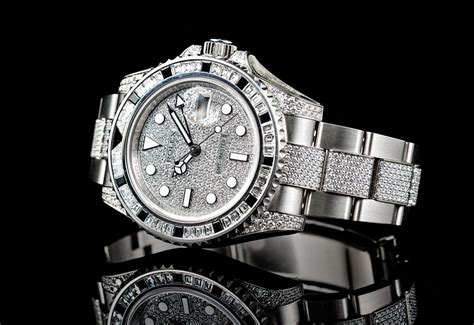 iced out Rolex examples